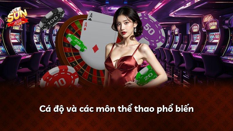 Cá độ và các môn thể thao phổ biến