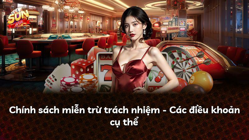 Chính sách miễn trừ trách nhiệm - Các điều khoản cụ thể