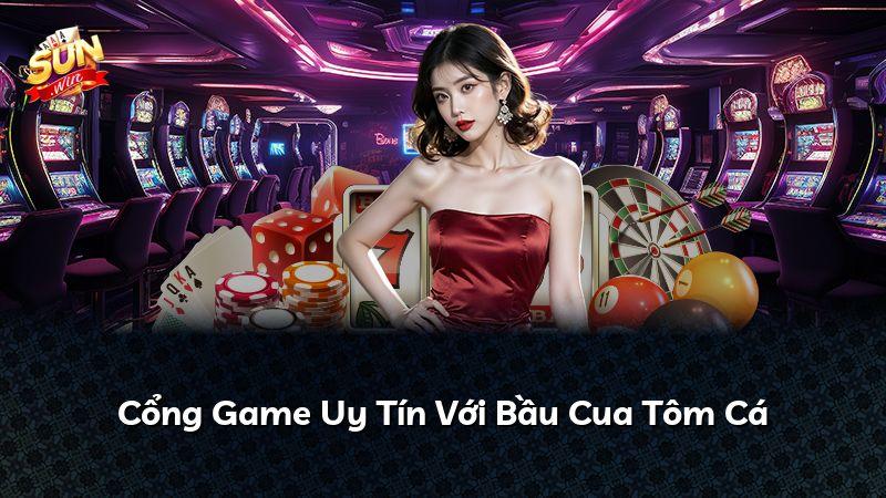 Cổng Game Uy Tín Với Bầu Cua Tôm Cá
