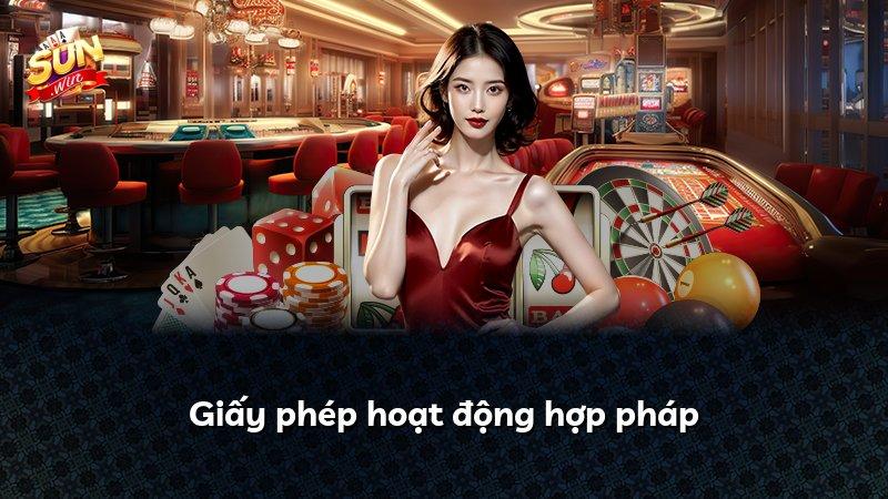Giấy phép hoạt động hợp pháp