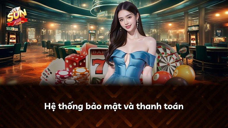Hệ thống bảo mật và thanh toán