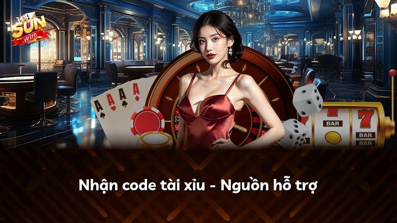 Nhận code tài xỉu - Nguồn hỗ trợ